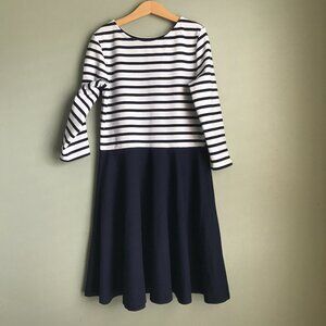 Polo Ralph Lauren Girl Blue and White School Dress Size 16